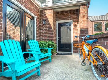 Take a moment outside on your private patio/balcony*